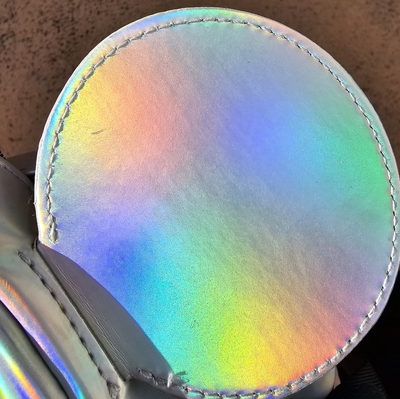 Holographic Mickey Disney Purse Corkcicle Crossbody Sling Bag - Picture 5 of 8